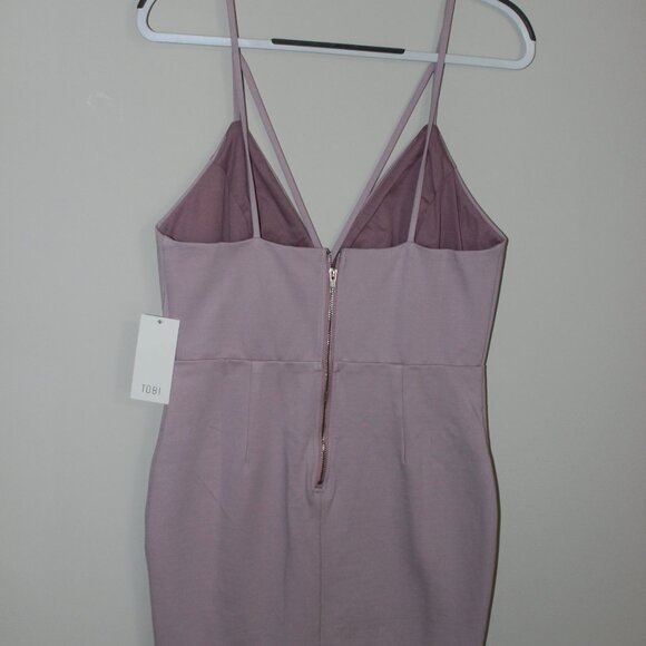 Fancy Formal Dress with Chest Cut-Outs - Picture 2 of 2